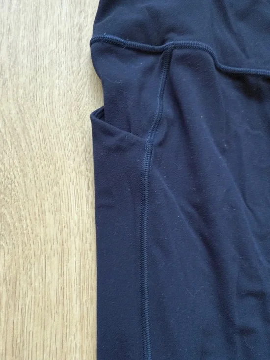 Lululemon Align with Pockets 28” Navy Blue - Picture 4 of 6